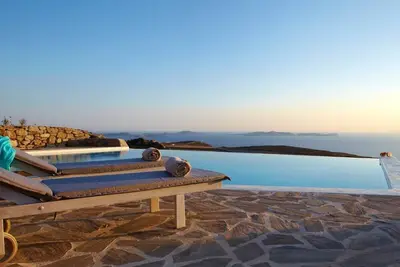 Image de Villa Sunrise a luxury seafront villa in Mykonos