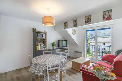 Image de T3 calme, 6 pers, terrasse, tout équipé