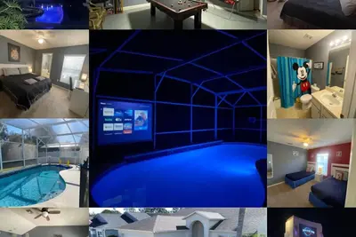 Image de 3 Bedroom Villa with Poolside Cinema and Games Room Close to theme Parks sleeps 6