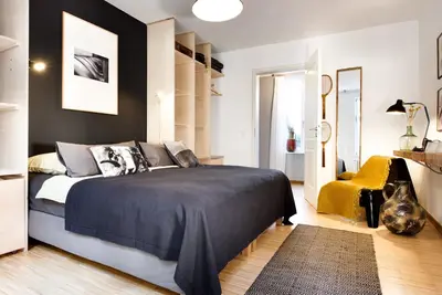 Image de Gelber Löwe - Stylish living in Erfurt's old town with balcony