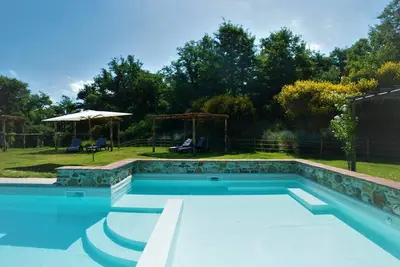 Image de Confortable appartement avec climatisation, Wifi, piscine, patio, animaux admis et vue panoramique