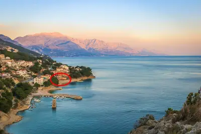 Image de Appartement de quatre chambres prés de la plage Medici, Omis (A-19168-a)