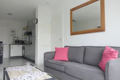 Image de Appartement moderne 2 pièces avec balcon et Wifi, proche centre Sarzeau et plages