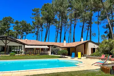 Image de La Villa des 3 Pins à Messanges entre océan et forêt! 8 adultes maximum