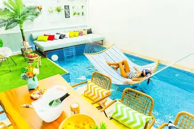 Image de Villa Bella avec piscine privée, bar et grill