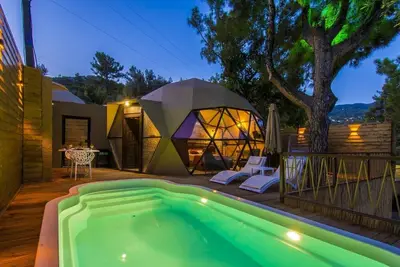Luxury Dome Villa with Private Pool in İslamlar