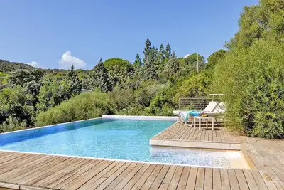 Image de Sardinia - Large detached villa with private pool sea view near Chia