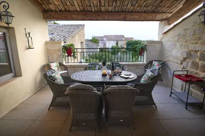 Charm of historic Uzès; quintessential home renovated by architect