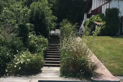 Image de Superbe villa, proche plages, Saint Jean de Luz, grand parc