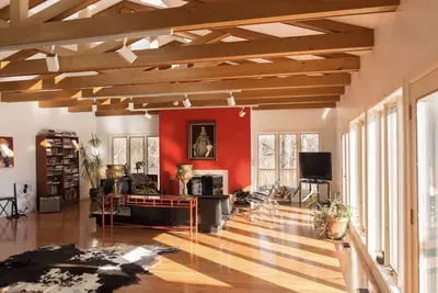 Image de Exquisite Modernist Home Overlooking Hudson River