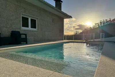 Image de Maison de vacances avec piscine et vue imprenable à 15min. du centre de Braga