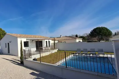 Image de Villa Tout Confort En Famille, sans vis-à-vis, piscine