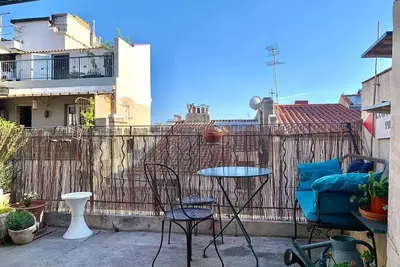 Image de Duplex avec jolie terrasse plein ciel