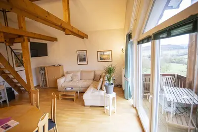 Image de Loft Ferienwohnung, 40qm mit Wc, Dusche Oder Bad, Max. 5 Personen