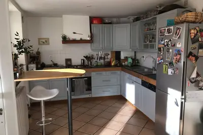 Image de Maison avec jardin face au Pic du Midi.