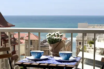Appartement duplex à 50 mètres de la plage