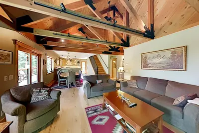 Treetops & Trails | Chefs Kitchen, Wraparound Deck, Game Room & Forest Views