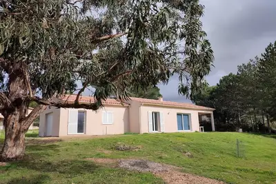 Image de New individual villa in Southern Corsica.