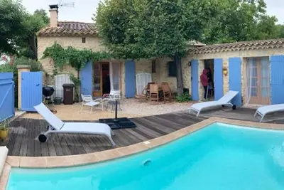 Image de Maison de plain pied pour 4 pers piscine Lussan