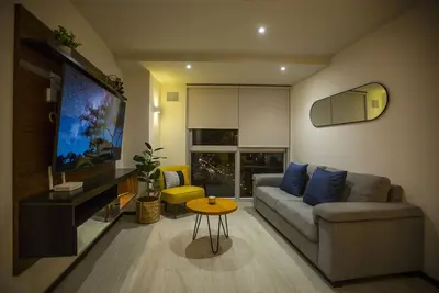 Image de Modern apartment in luxury building