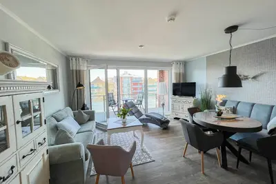 Image de Haus Strandläufer - Holiday apartment for 2 people on the North Sea dike