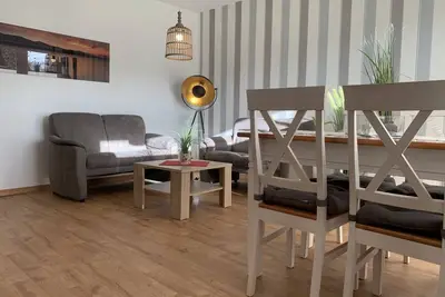 Vacation apartment for up to 4 people near the beach