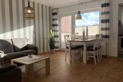 Vacation apartment for up to 4 people near the beach