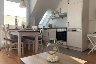 Vacation apartment for up to 4 people near the beach