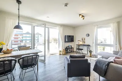 Haus Strandläufer- Ferienwohnung für bis zu 4 Personen am Nordseedeich