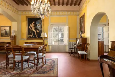 Image de Villa Milani avec piscine partagée, terrasse privée et Wi-Fi.