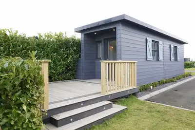 de Luxe-Cabine-Douche-Vue sur la campagne