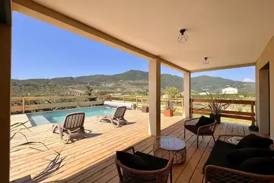 Image de Magnifique! ! ! La villa Cerise sud Ardèche Les Vans, piscine privée superbe vue