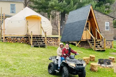 Image de Unique & Dinamic Bell Tent at our Agritourism Farm
