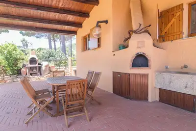 Image de Maison de vacances \"Domus Mea\" avec vue sur la mer, Wi-Fi, jardin et terrasse.