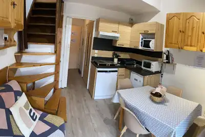 Image de duplex à 2min du centre village à pieds, parking + ascenceur