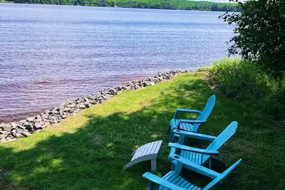 Image de Cabin right on the water! All bikers, skiers, fisherman and more welcome!