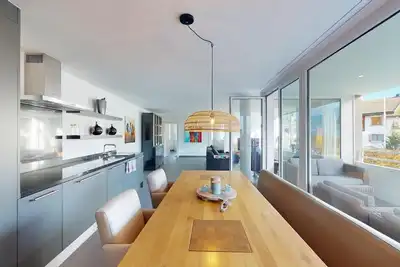Image de Geräumige Wohnung mit Bergblick