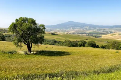 Amazing view 3 bdr villa with pool & A/C in Pienza | Leccino