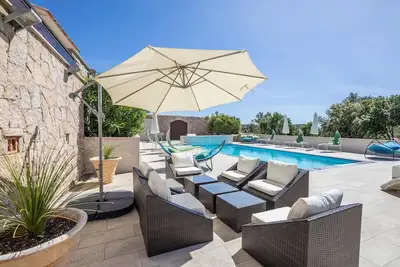 Image de Magnifique annexe de la Villa Capo di Lecci*****