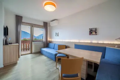 Image de Appartement \"Gartenheim Verena\" avec vue sur les montagnes, piscine partagée et Wi-Fi