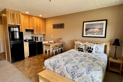 Image de D116 · Lovely studio with beautiful view of loon Mountain