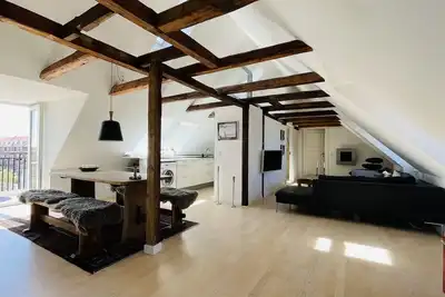 Image de Appartement Ă Copenhague avec 2 chambres Ă coucher, 5 couchages