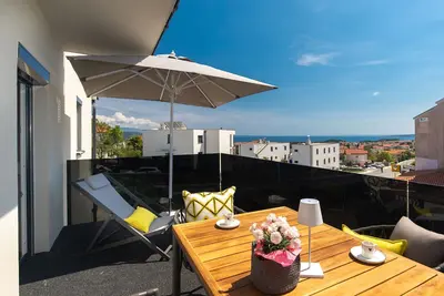 Image de Villa LuiSole apartment °2 with heated saltwater pool, family-friendly, sea view