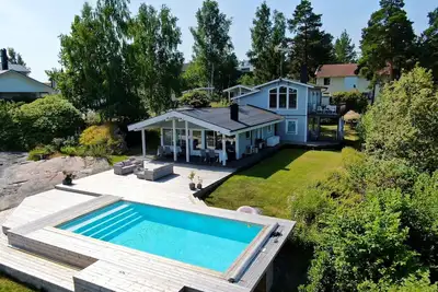 Image de Archipelago villa on Resarö with pool, guesthouse and fantastic view