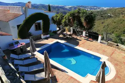 Villa \"La Montaña Del Oro\" avec vue sur mer
