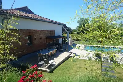 Villa magnifique  spacieuse, idéale grande famille 25 min de Toulouse