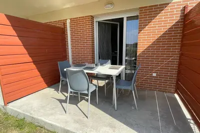 Image de Idéal familles : T2 climatisé avec terrasse, piscine, près de la mer à Argelès-sur-Mer