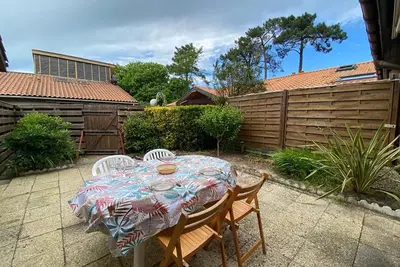 Image de Villa rénovée avec grande terrasse, 5 pers, Capbreton