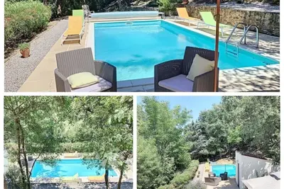 Image de Maison avec piscine chauffée entre mer et montagne