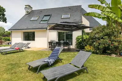 Image de Magnifique maison de vacances privée pour 6 personnes avec Wifi, Tv, terrasse et parking
